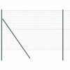 vidaXL Ground Fix Welded Wire Fence 10 x 1.6 m (W x H)