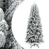 vidaXL Artificial Christmas Tree White 210 cm