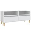 vidaXL TV Cabinet White 100x34,5x44,5 cm Engineered Wood
