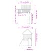 vidaXL Outdoor Playset Impregnated Wood Pine