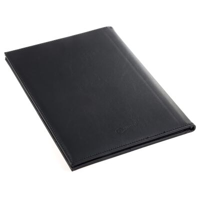 rillstab Display Book A4 Ambassador Luxe 10 Pockets Black