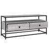 vidaXL TV Cabinet Grey Sonoma 100x35x45 cm Engineered Wood