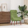 vidaXL Armchair Light Green 69 x 74 x 93 cm Velvet