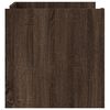 vidaXL Coffee Table Brown Oak 80x50x50 cm Engineered Wood