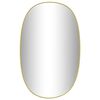 vidaXL Wall Mirror Gold 70x45 cm