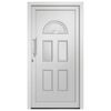 vidaXL Front Door White 110x210 cm