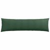 vidaXL Sofa Pillows 2 pcs Dark Green 145 x 40 cm Corduroy Fabric