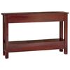 vidaXL Console Table Brown 115 x 32 x 75.5 cm Solid Mahogany Wood