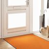 vidaXL Doormat Other Orange and Black 120 x 400 cm Polyamide and PVC