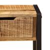 vidaXL Sideboard with 3 Drawers 110x35x75 cm Solid Mango Wood