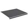 vidaXL Awning Replacement Fabric Anthracite 400x350 cm Polyester