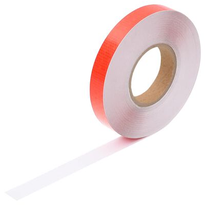 vidaXL Reflective Tape Red 2.5 cmx50 m PVC
