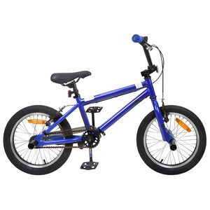 vidaXL BMX Bike 20 Inches for over 9 Years Old Dark Blue