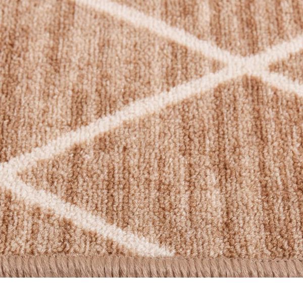 vidaXL Carpet Runner Light Brown 80x200 cm