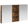 vidaXL Bathroom Cabinet Set 3 pcs 110 x 10.5 x 60.5 cm Engineered wood
