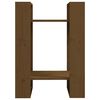 vidaXL Book Cabinet/Room Divider Honey Brown 41x35x57 cm Solid Wood Pine