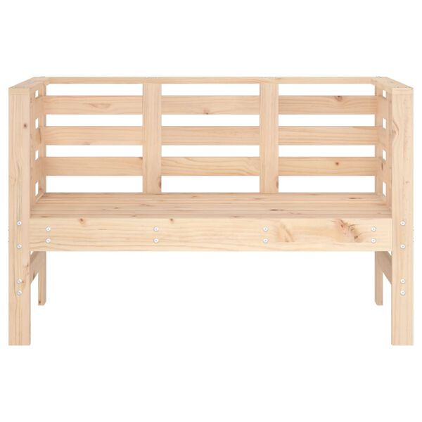 vidaXL Garden Bench 111.5x53x71 cm Solid Wood Pine