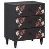 vidaXL Bedside Table Multicolour 50 x 33 x 60 cm Solid Mango Wood