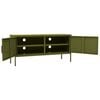 vidaXL TV Cabinet Olive Green 105x35x50 cm Steel