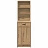 vidaXL Highboard Artisan Oak 41 x 40 x 135 cm Engineered Wood