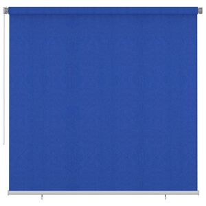 vidaXL Outdoor Roller Blind 245(W)x230(H) cm Blue HDPE