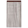 vidaXL String Curtains 2 pcs 140x250 cm Brown
