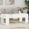 vidaXL Coffee Table White 110 x 50 x 41 cm Engineered Wood