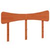 vidaXL Headboard Wax Brown 150 cm Solid Wood Pine