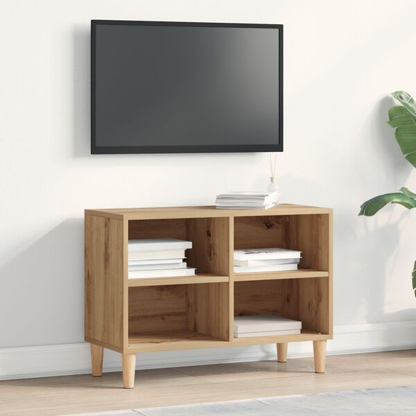 vidaXL TV Cabinet Brown 69.5 x 30 x 50 cm Engineered wood