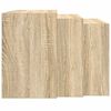 vidaXL Nesting Tables 3 pcs Sonoma Oak Engineered Wood