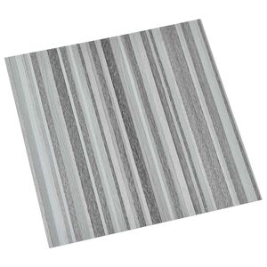 vidaXL Flooring Planks 55 pcs Light Grey 5.11 m&sup2; PVC