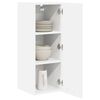 vidaXL Hanging Cabinet 2 pcs White 30 x 31 x 80 cm Engineered Wood