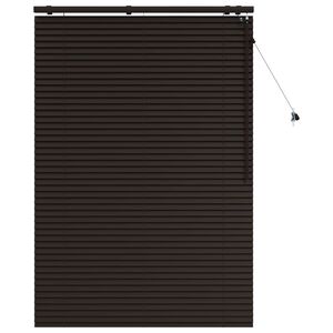 vidaXL Venetian Blind Dark Brown 105 x 160 cm 35 mm