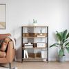 vidaXL Bookshelf Artisan Oak 82 x 32 x 112 cm Engineered Wood