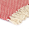 vidaXL Throw Cotton 220x250 cm Red