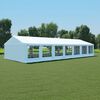 vidaXL Tent Fabric 6x14 m White
