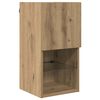 vidaXL TV Wall Cabinets Wall-mounted 4 pcs Artisan Oak Engineered Wood