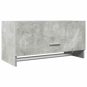 vidaXL Wardrobe Concrete Grey 70x32.5x35 cm Engineered Wood