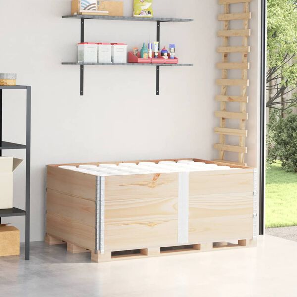 vidaXL Pallet Collars 3 pcs 150x100 cm Solid Wood Pine