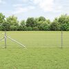 vidaXL Fence Post Silver 25 x 0.5 m (25 mm mesh) Steel