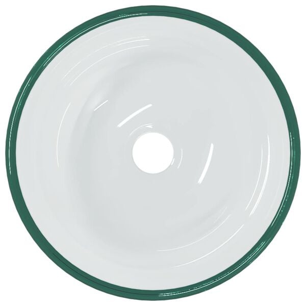 vidaXL Basin Tempered Glass 30x12 cm Transparent