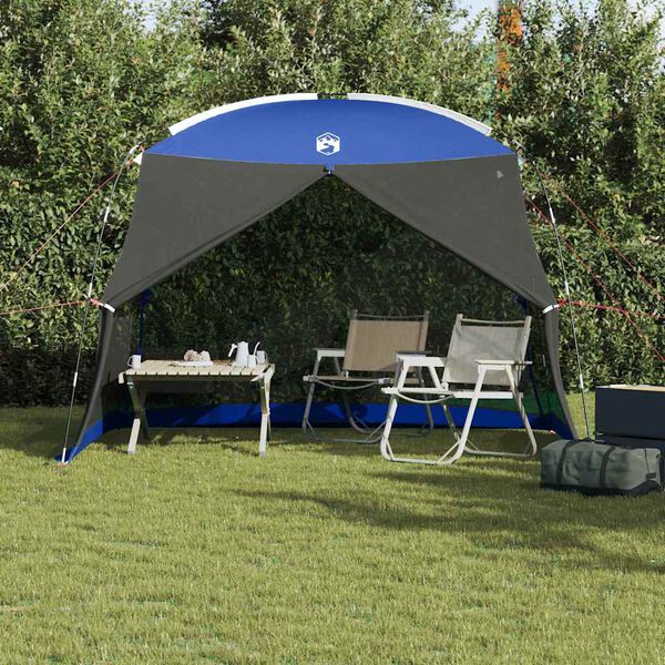 vidaXL Tents with Roof Azure blue 320 x 320 x 218 cm Polyester