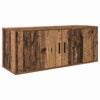 vidaXL Wall Mounted TV Cabinet 100 x 34.5 x 40 cm Old Wood