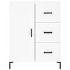 vidaXL Highboard White 69.5x34x180 cm Engineered Wood
