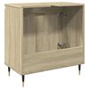 vidaXL Bathroom Cabinet Sonoma Oak 58x33x60 cm Engineered Wood