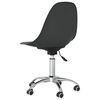 vidaXL Swivel Office Chair Light Grey PP