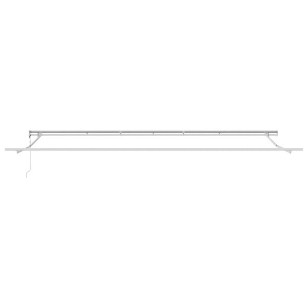 vidaXL Awning Frame White 600 x 300 cm Aluminium