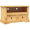 vidaXL TV Cabinet Mexican Pine Corona Range 91x43x56 cm