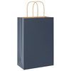vidaXL Paper Bags 50 pcs with Handles Blue 21x11x31 cm