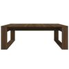vidaXL Coffee Table Brown Oak 100x100x35 cm Engineered Wood